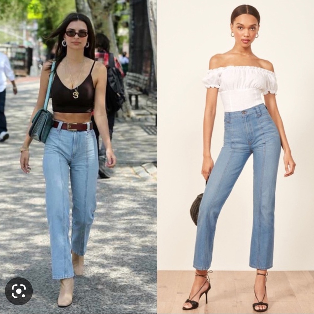 Reformation 70s Jeans in Chesapeake